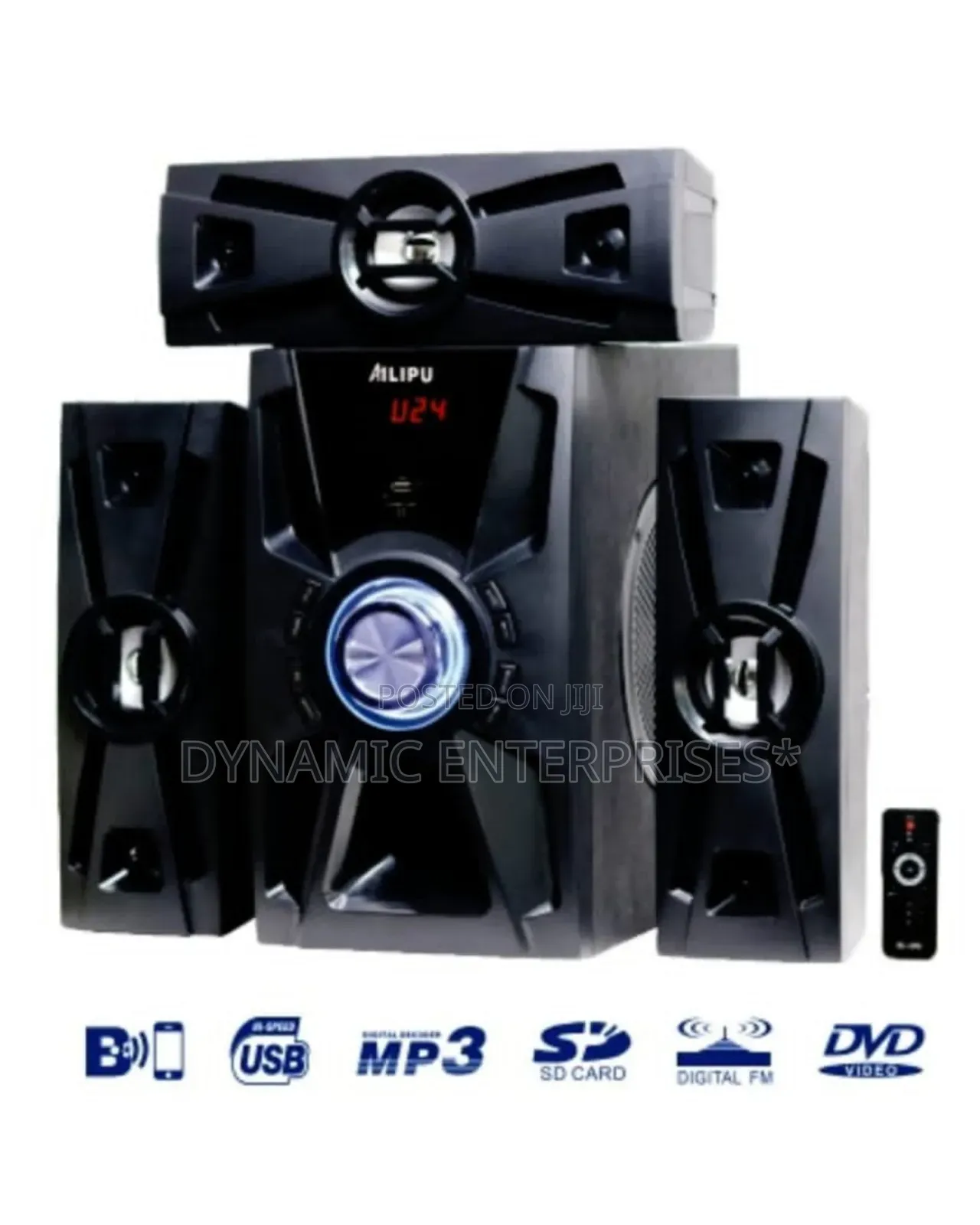Alipu 3.1 Ch Multimedia Home Theatre System, Model Kl-6309ad