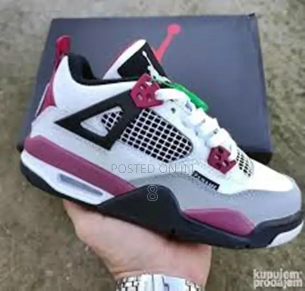 Jordan 4 Retro Style Sneakers – Comfortable Durable