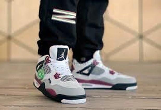 Classic Jordan 4 Men’S Shoes – Sharp Color Combo - thumbnail 2