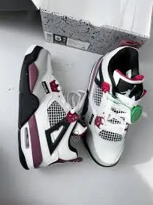 Jordan 4 Retro Street Sneakers – High-Quality Finish
