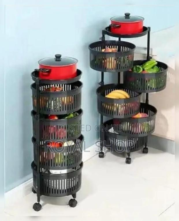 Plastic Fruit Rack 4 Tier