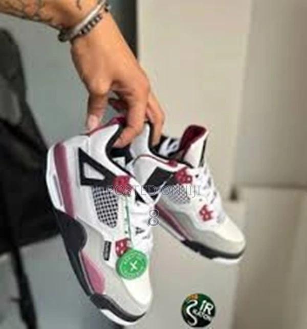 Air Jordan 4 Lightweight Sneakers – Stylish Practical
