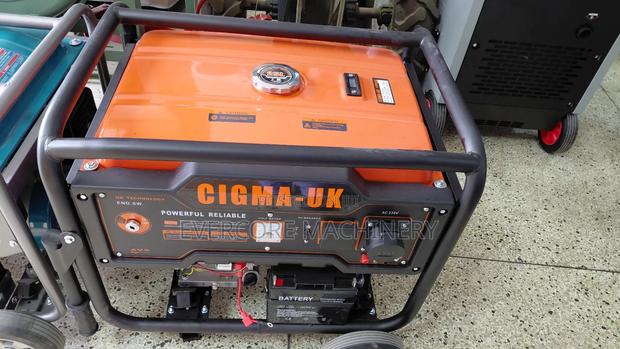 Cigma Uk Petrol Generator Machine 7.5kva . - thumbnail 2
