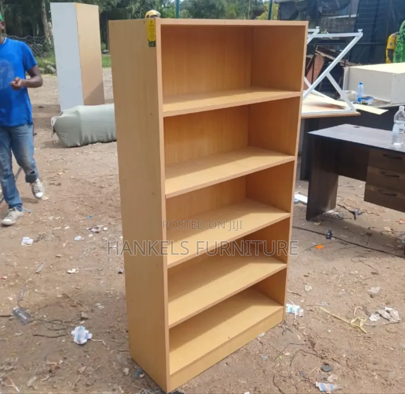 Wooden Bookshelf