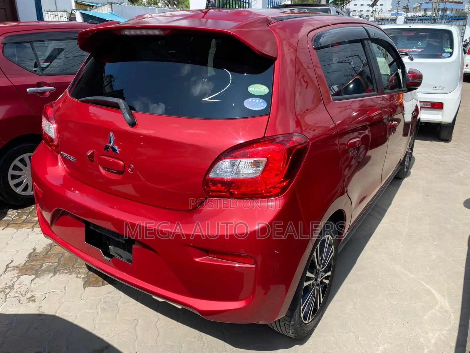Mitsubishi Mirage 2018 Red