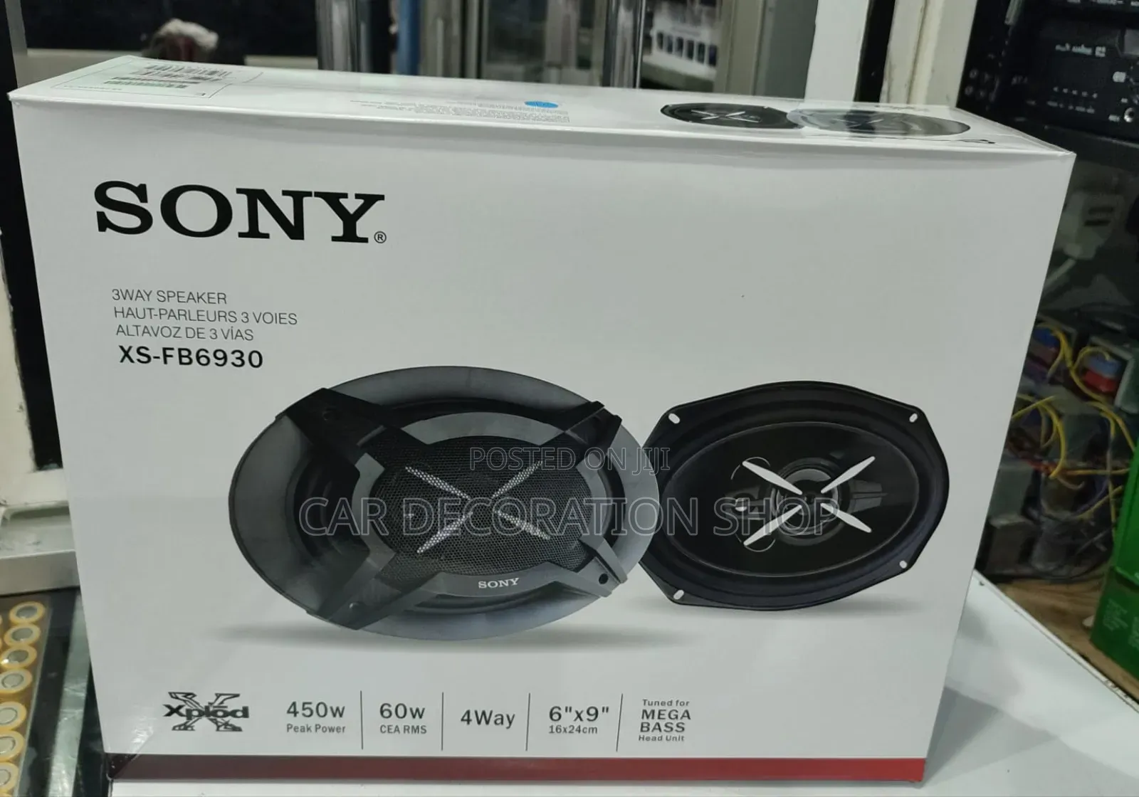 Sony 450watts Oval Generic Speakers