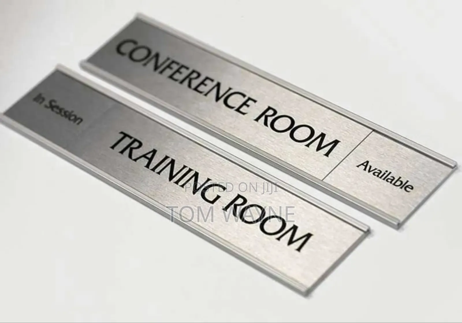 Executive Sliding Door Sign
