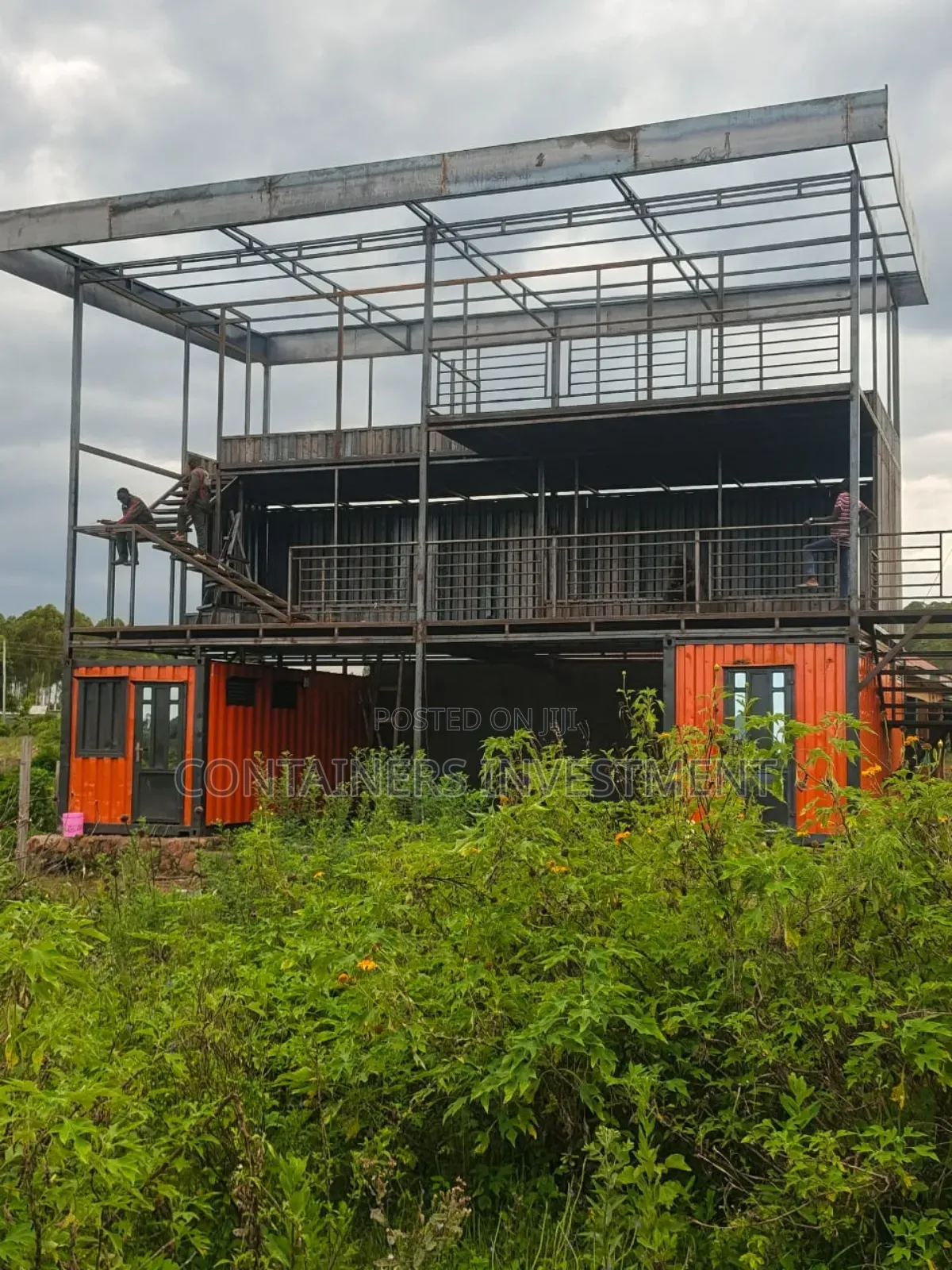 Shipping Container Bar Structure- Coming Up In Homabay.