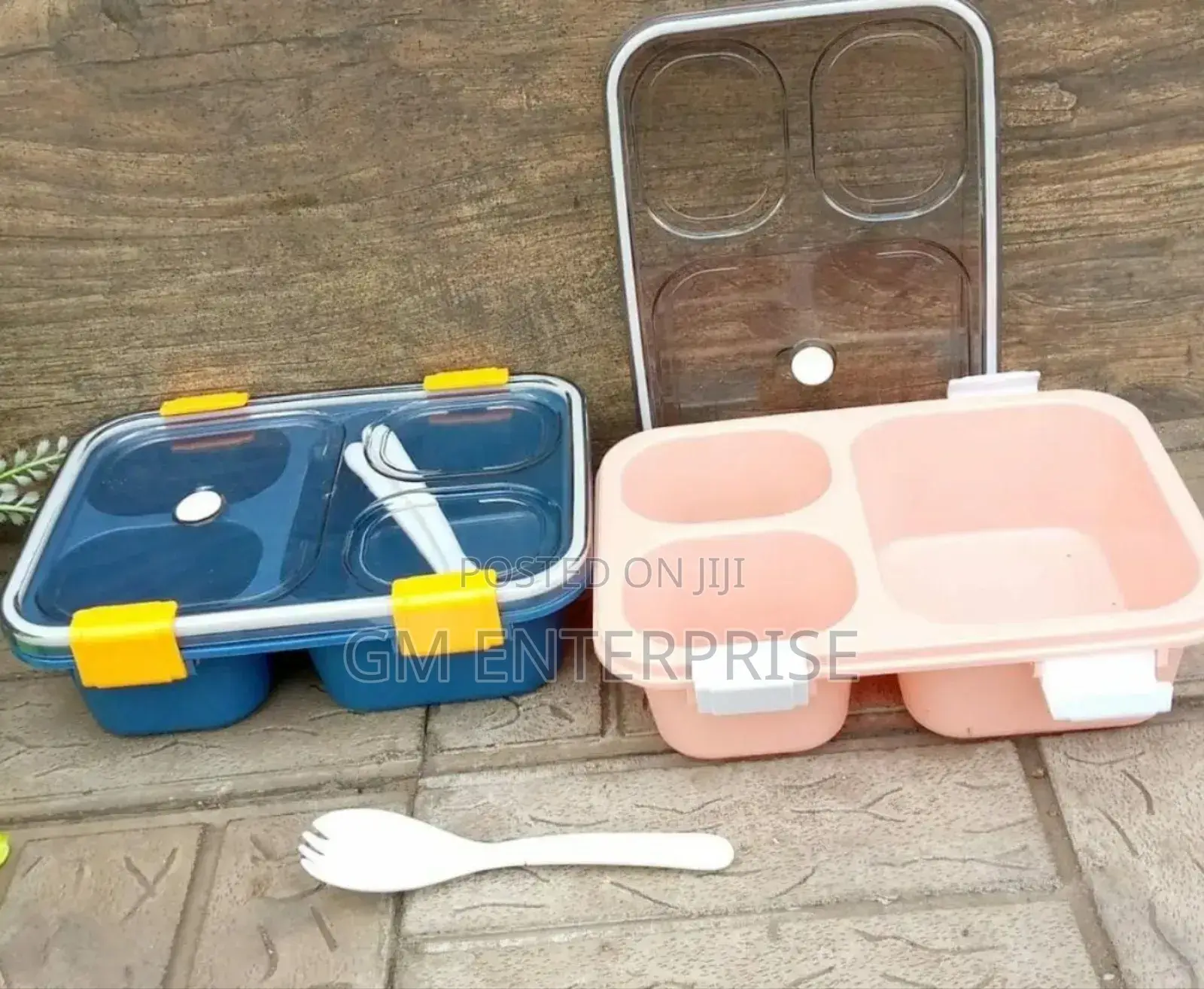 3 Partioned Lunch/Snack Box