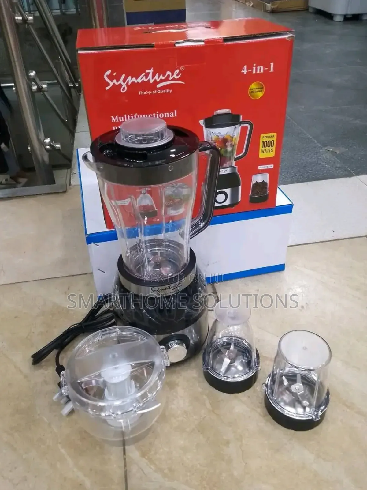 4 In 1 Signature Blender* 1.8ltr Jug 1000 Watts