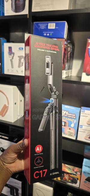 360° Smart Auto-rotation Selfiestick With Ai Face Tracking Tripod C17 - thumbnail 2