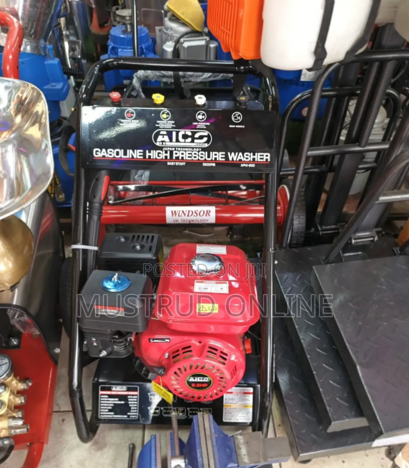 Commercial Aico Gasoline High Pressure Washer