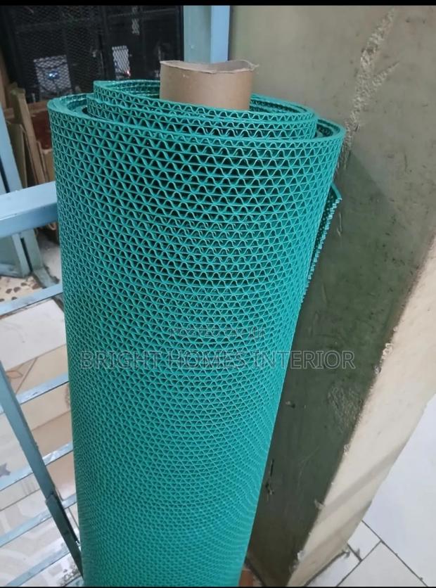Green Bathroom Anti Slip Rubber Mat