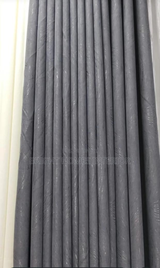 Curtain Grey Price Inclusive Stitching and Eyelets
