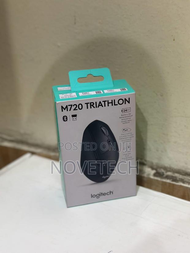 Logitech M720 Triathlon Wireless Mouse - Black