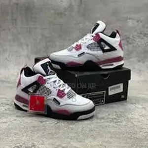 Jordan 4 Modern Street Sneakers – Clean Cut Design