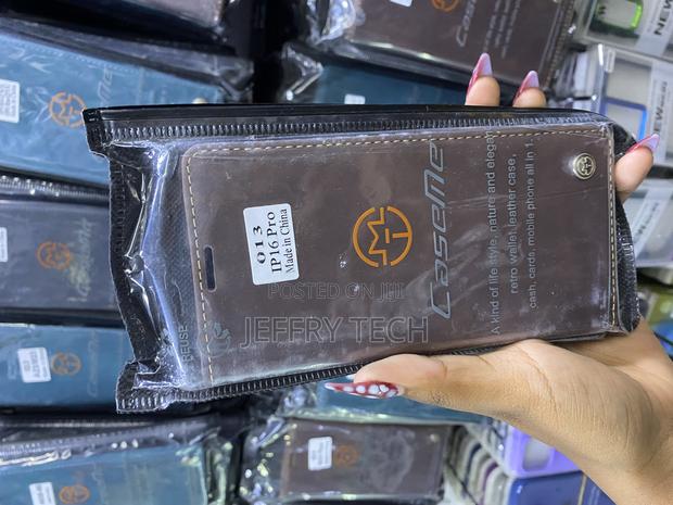 Subcax iPhone 16 Pro,Soft Pu Leather Flip Case With Card Slots - thumbnail 3