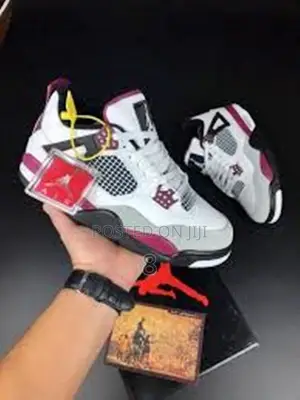 Jordan 4 Bold Color Mix Sneakers – Stylish Finish