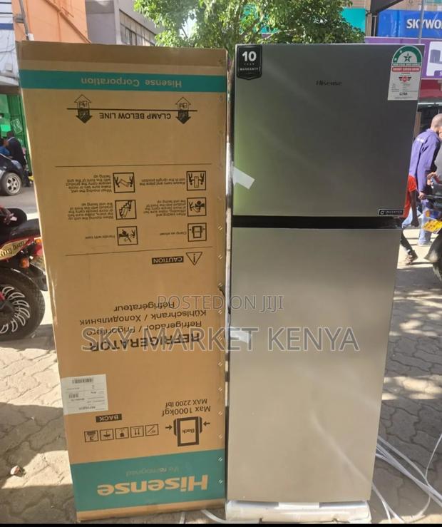 Hisense Ref250dr 250l Double Door Fridge - main view