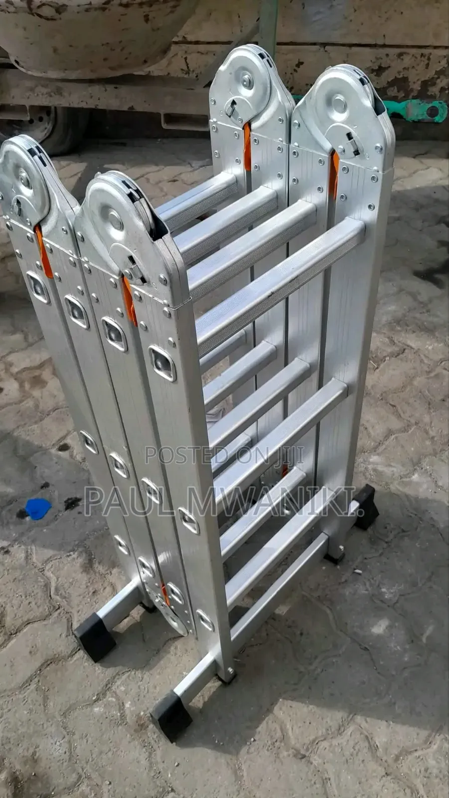 Foldable Aluminum Ladders  3*4
