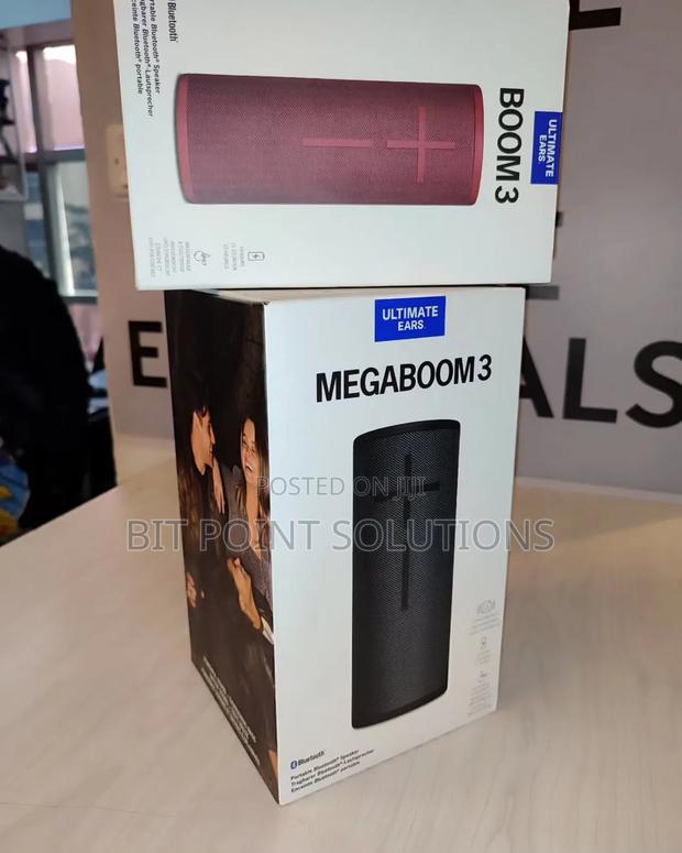 Logitech Boom 3 Ultimate Ears Wireless Bluetooth Speakers - main view