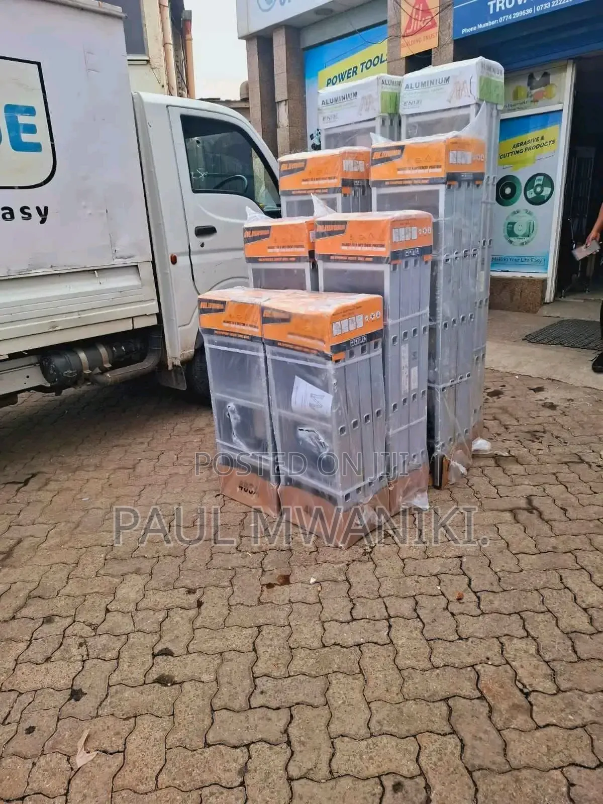Foldable Aluminum Ladders  3*4