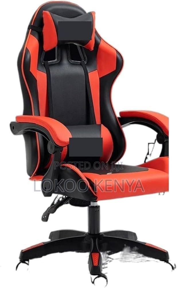 Office Chair; Comfortable Leather Reclining Computer Office Chair - thumbnail 3