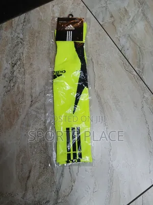 Luminous Green Football Socks for Children