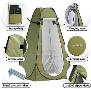 Outdoor Shower Room, Privacy Dressing, Toilet Pop Up Tent Waterproof