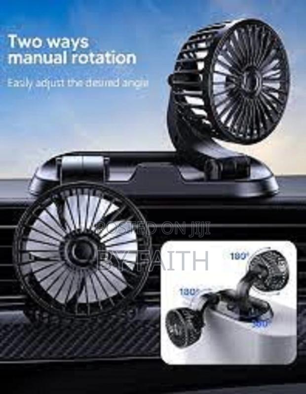 Twin Cool Portable Dual Head