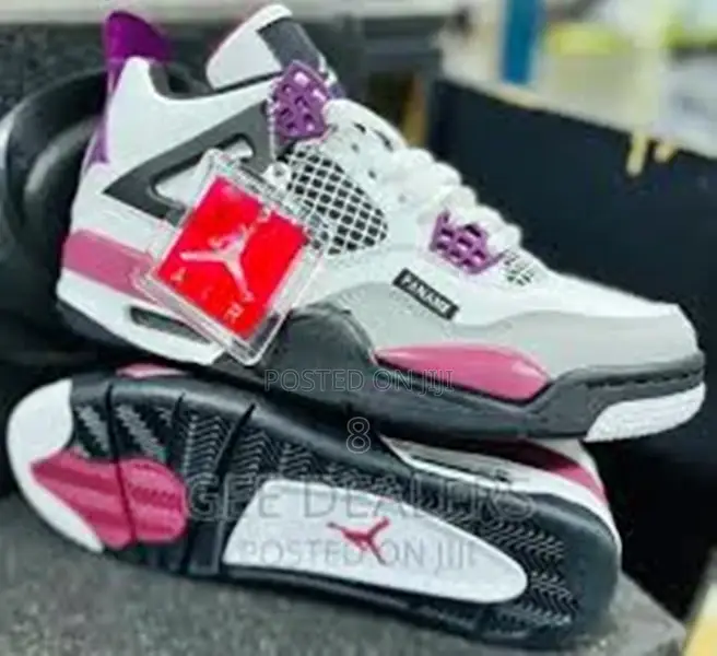 Jordan 4 Men’S Fashion Sneakers – Durable Lightweight