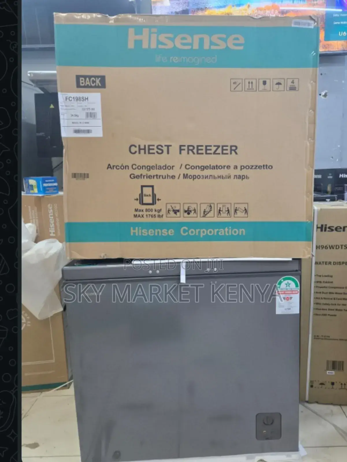 Hisense Chest Freezer Fc198sh 199litres