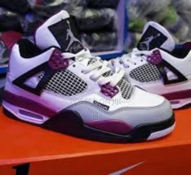 Air Jordan 4 Street Kicks – Bold Burgundy Touch - main view