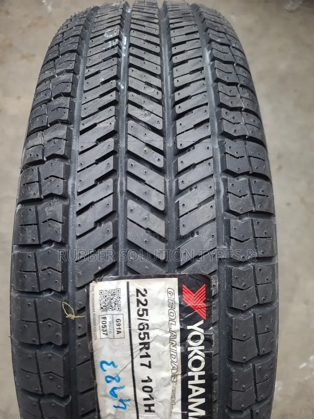 225/65r17 Yokohama Tyres 101 H Geolandar