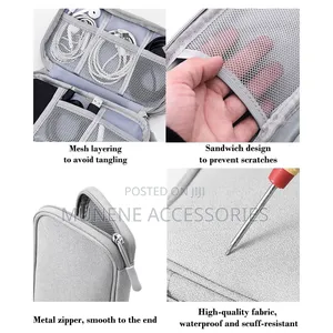 Electronic Organizer Case for Hard Drive Usb Disk Accessories Bag