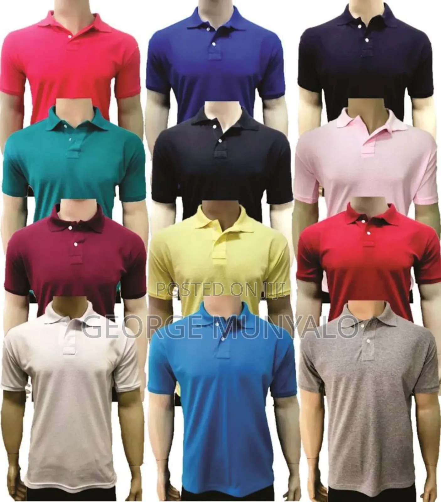 Corporate Polo Plain Tops