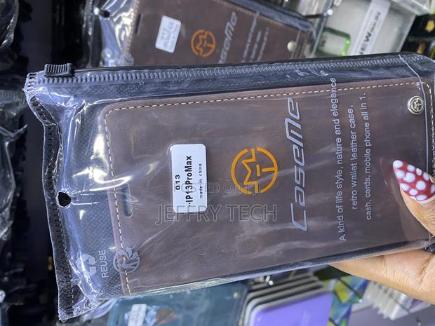 Sinian Leather Flip Case Wallet for iPhone 13 Pro Max - thumbnail 3