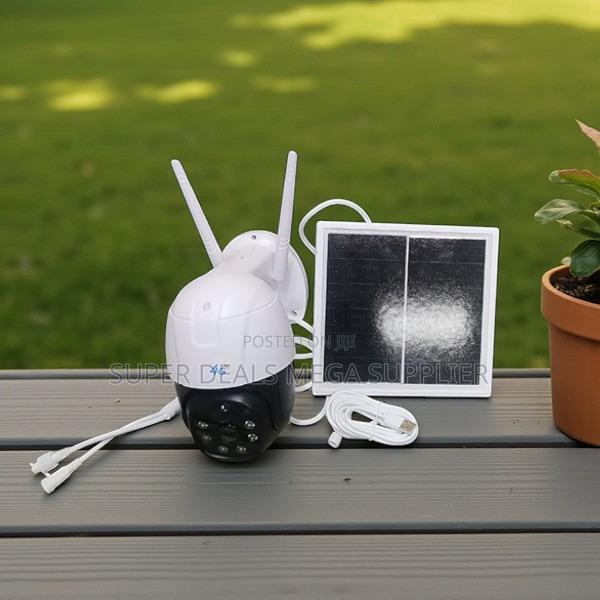4g PTZ Solar Camera Full-Color Night Vision Easy Setup Ultra-Low Power