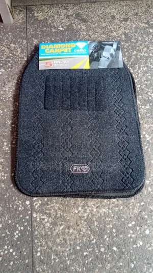 Black Car Woolen Matts