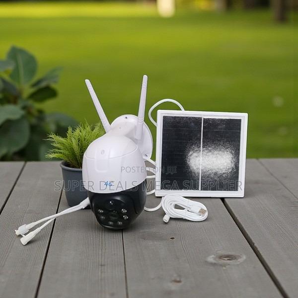 4g Solar PTZ Rotating CCTV Camera Ultra- Low Power Reliable Quality