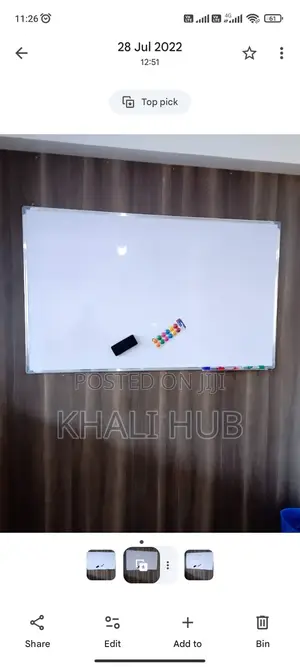 Modern Dry Erase Whiteboard Panel for Home Office
