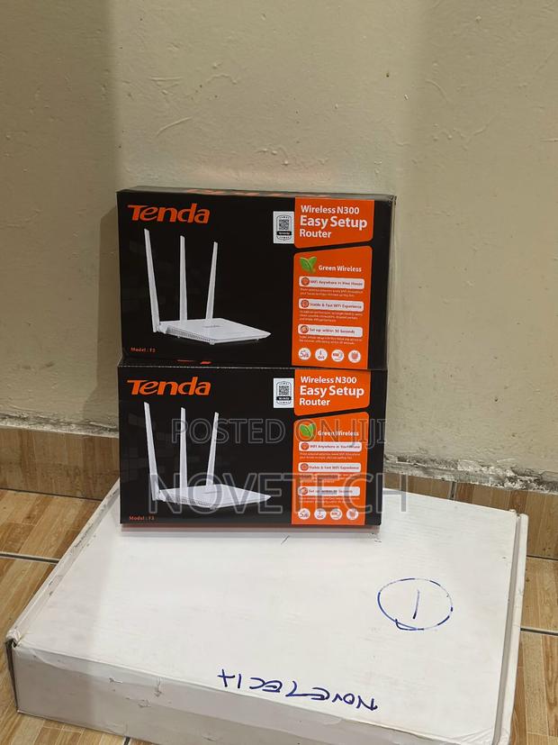 Tenda F3 300mbps Wifi Router Wireless-N Range Extender