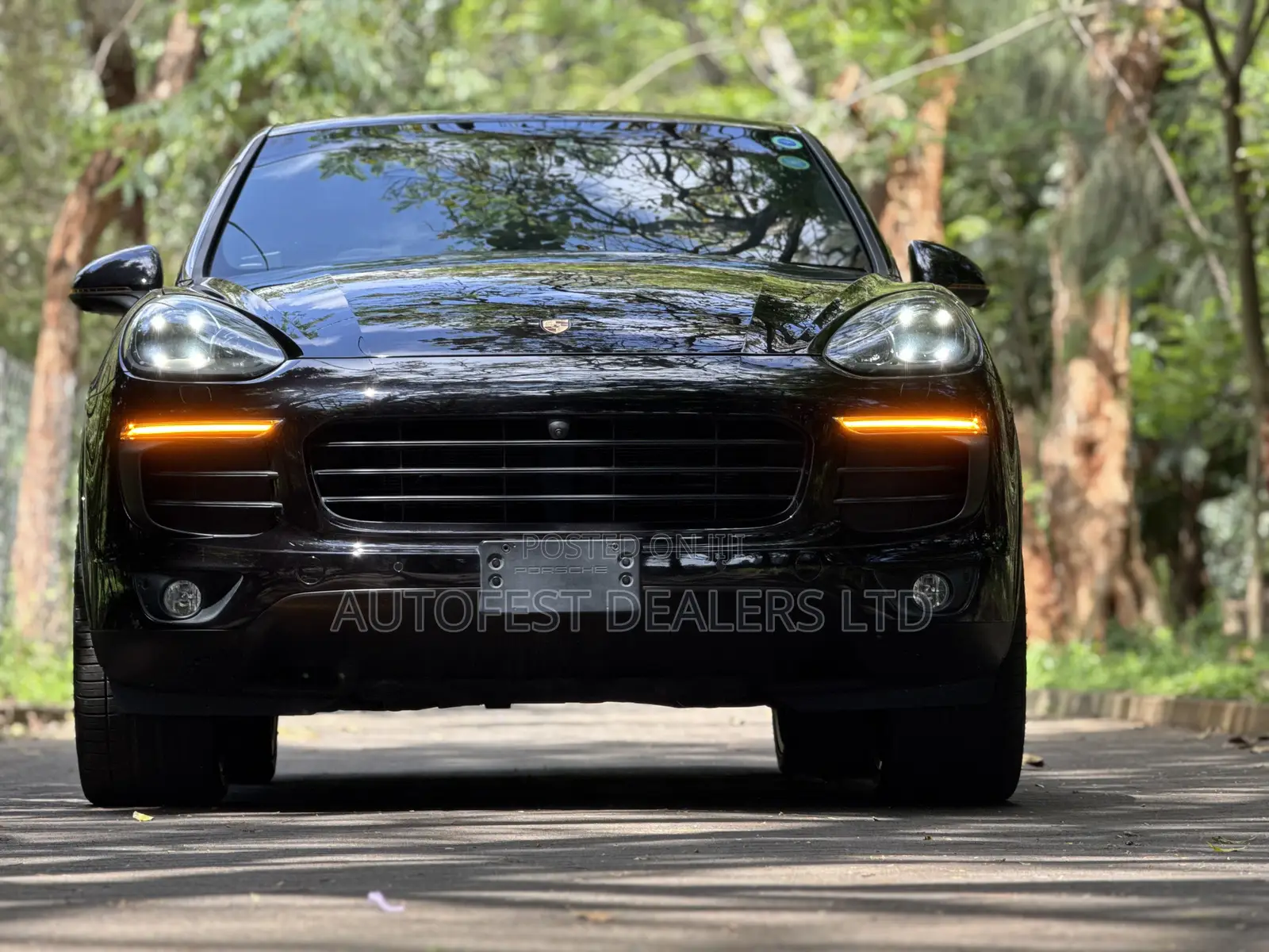 Porsche Cayenne Platinum Edition AWD 2018 Black