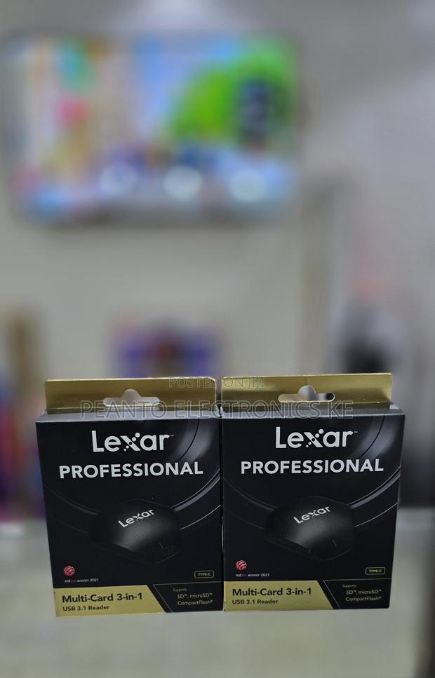 Lexar Professional Multi-Card 3-in-1 Usb 3.1 Reader - thumbnail 2
