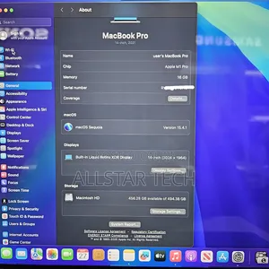 Laptop Apple MacBook Pro 2021 M1 16GB Apple M1 SSD 512GB