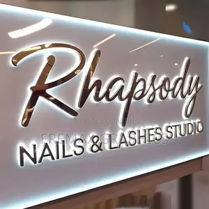 Modern 3d Signage for Bold Brand Visibility
