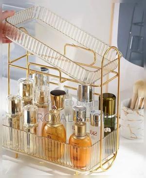 Acrylic Double Layer Cosmetics Organizer - main view