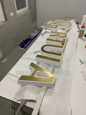 Stylish 3d Signage for Strong Brand Impact
