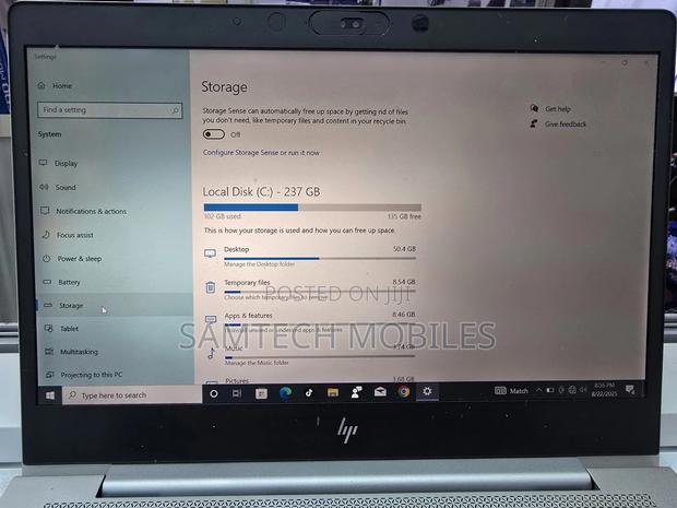Laptop HP EliteBook 830 G5 8GB Intel Core i5 SSD 256GB - thumbnail 4