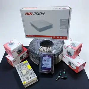 1080p Full Hd Smart Hybrid Colored Night Vision CCTV Set